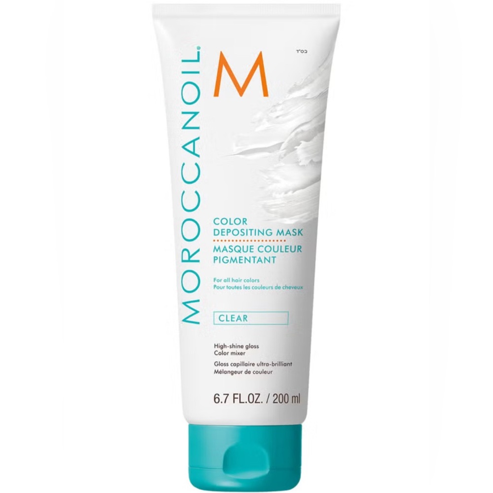 NEW Moroccanoil High Shine Gloss – Color Depositing Mask Clear 6.7 oz